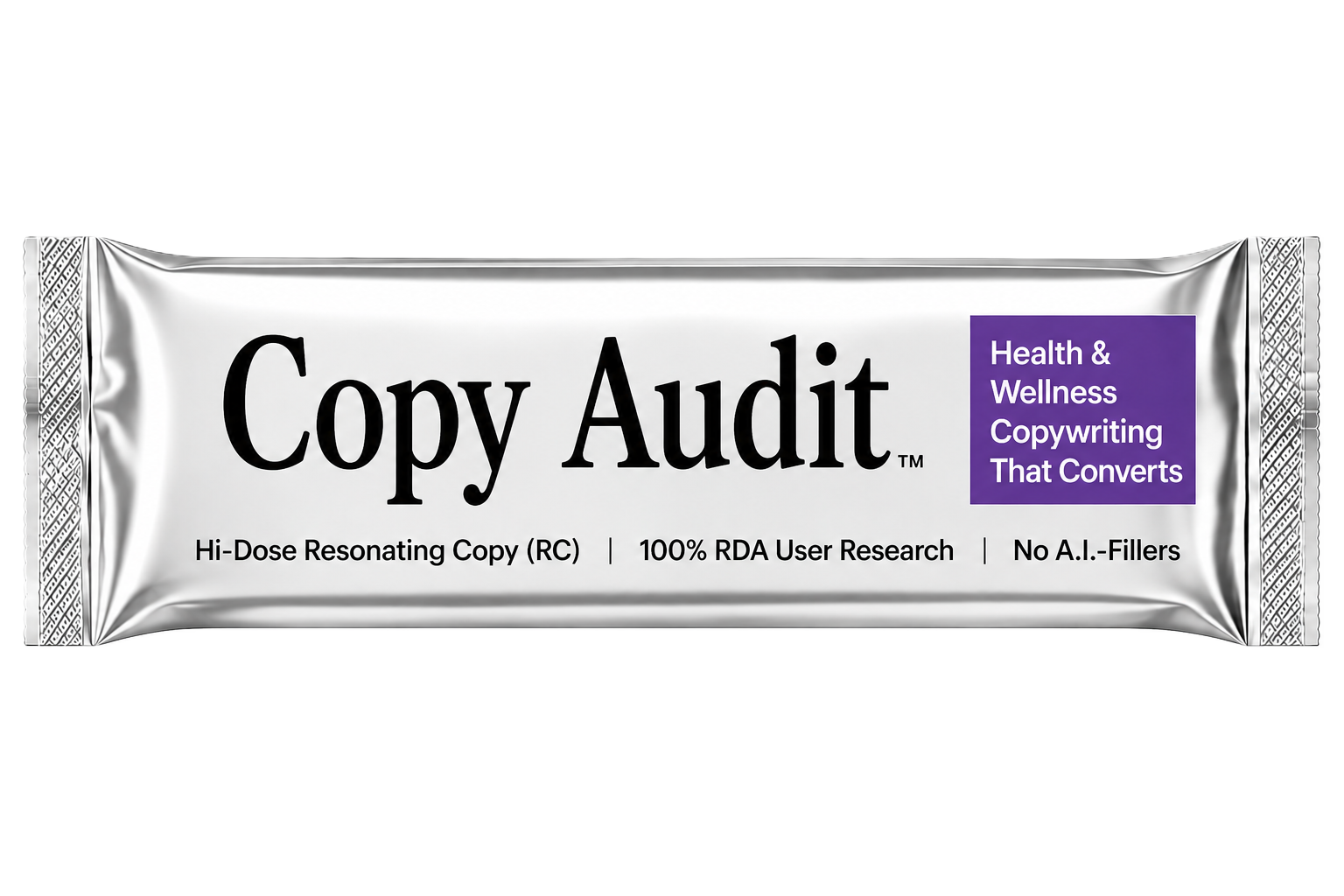 Copy audit for health and wellness brands — conversion opportunity review